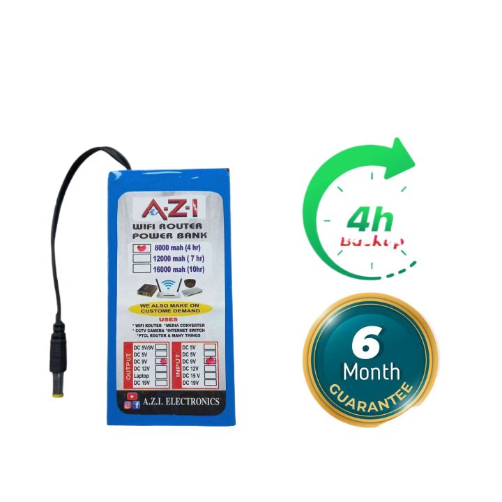 ( FREE HOME DELIVERY ) WiFi Router UPS Power Bank 9 Volts - 4 Hours Guaranteed Backup - Tp Link Tenda PTCL & Other Routers ( FREE HOME DELIVERY ) WiFi Router UPS Power Bank 9 Volts - 4 Hours Guaranteed Backup - Tp Link Tenda PTCL & Other Routers