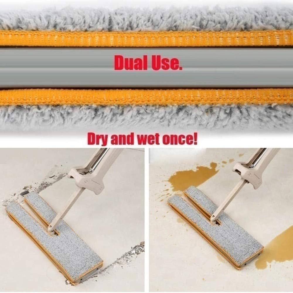 Double Sided Lazy Mop With Self-Wringing Ability Double Sided Lazy Mop With Self-Wringing Ability