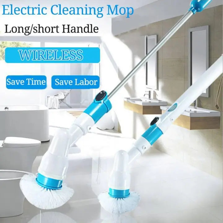 Rechargeable Spin Scrubber Long Handle Cleaning Brush (free home delivery) Rechargeable Spin Scrubber Long Handle Cleaning Brush (free home delivery)