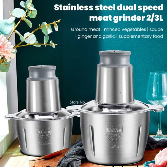 Silver Crust Chopper | Electric Meat Grinder (Free home delivery) Silver Crust Chopper | Electric Meat Grinder (Free home delivery)