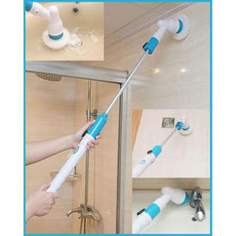 Rechargeable Spin Scrubber Long Handle Cleaning Brush (free home delivery)