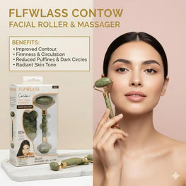 Jade Roller Massager  Face Roller | Skin Stone | Anti-face Aging Neck wrinkles Massager